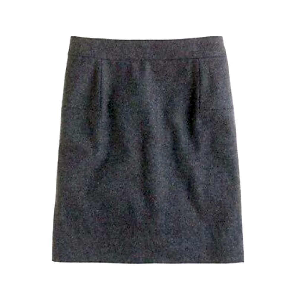 J.Crew felt wool classic mini skirt